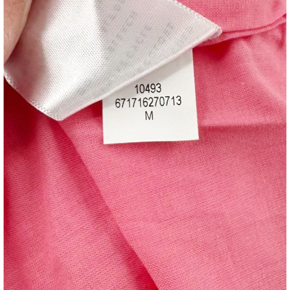 AYR Skirt Women Medium Triple Threat Midi Cotton Summer Smocked Minimalist - Picture 7 of 10